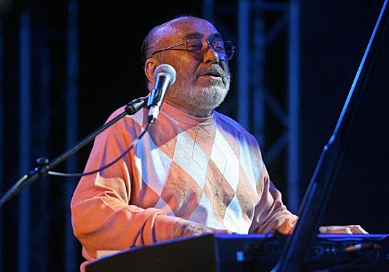 Palmieri, durante un concierto en 2009.