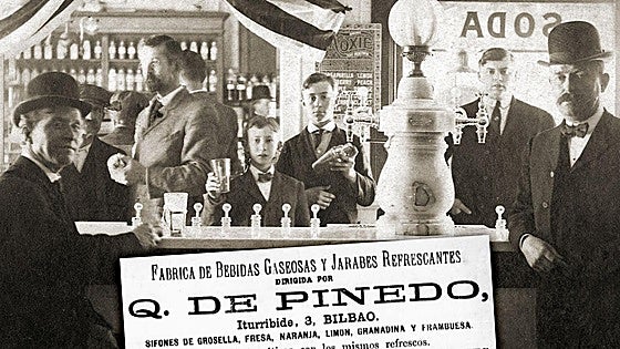 Así llegaron los refrescos con burbujas a Euskadi