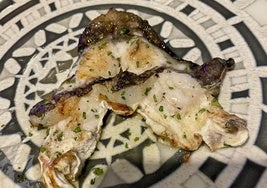 Kokotxa XXXL a la plancha.