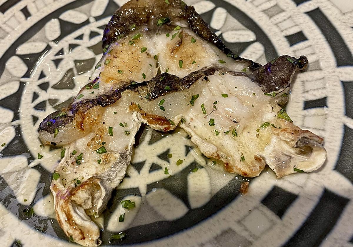 Kokotxa XXXL a la plancha.