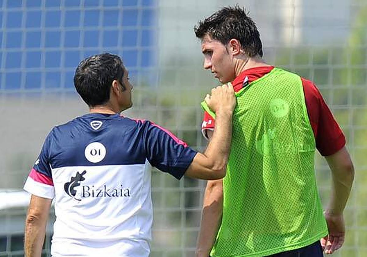 Imagen principal - «Laporte era un chaval con espíritu callejero, de hacer bromas y de decirte las cosas a la cara»