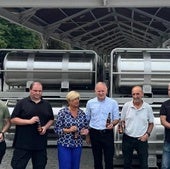 Las txosnas de Aste Nagusia cambian los barriles por un nuevo sistema de tanques