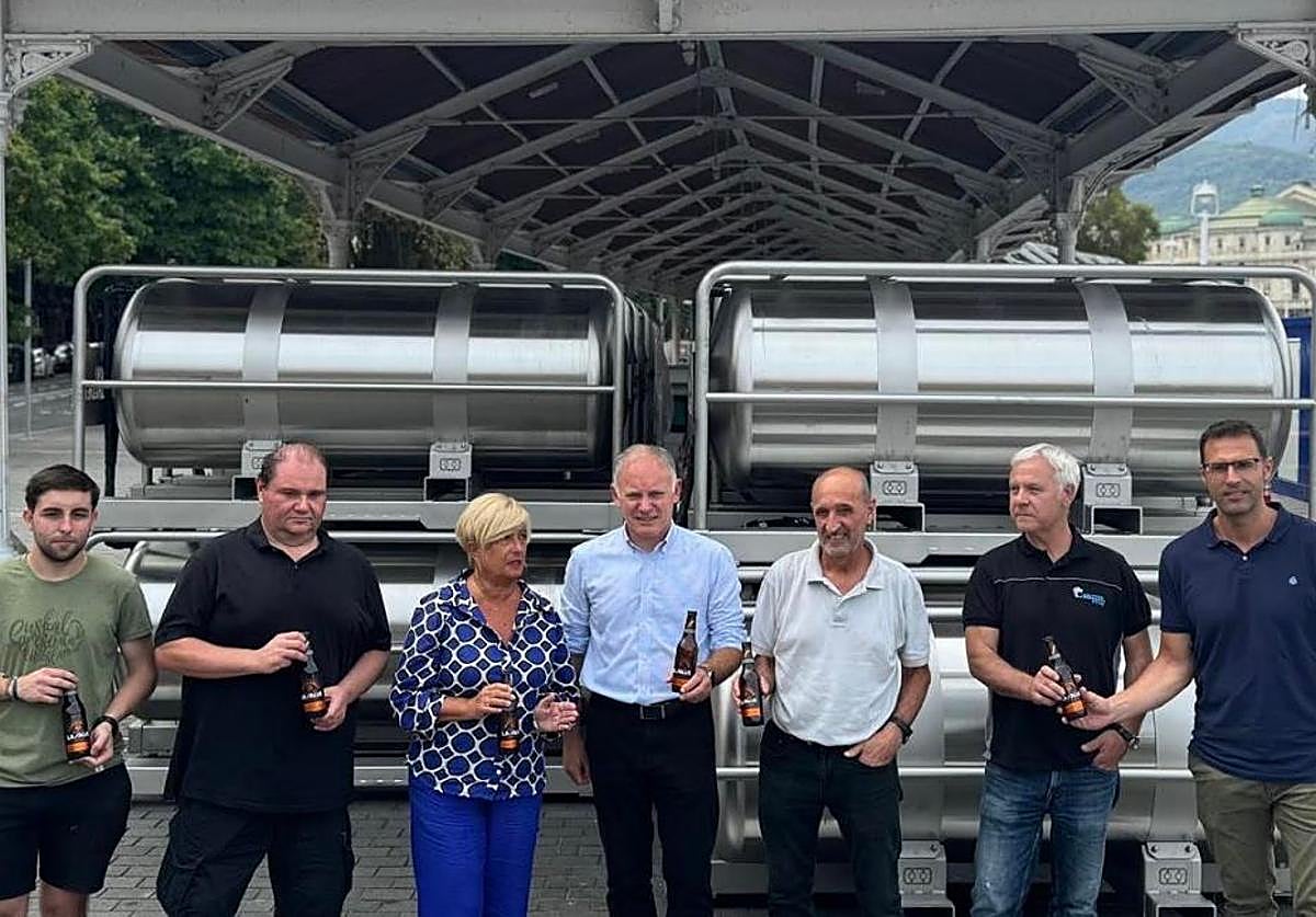 Las txosnas de Aste Nagusia cambian los barriles por un nuevo sistema de tanques