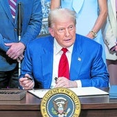 El presidente de Estados Unidos, Donald Trump.
