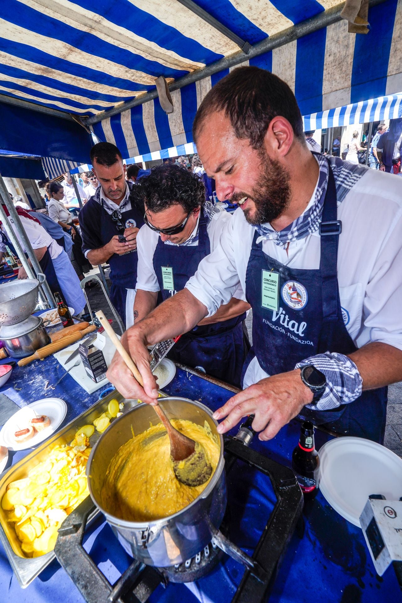 El concurso gastronómico, en imágenes