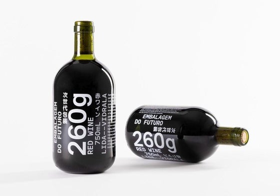 El nuevo formato de botella que Vidrala presenta en la Expo 2025 Osaka.