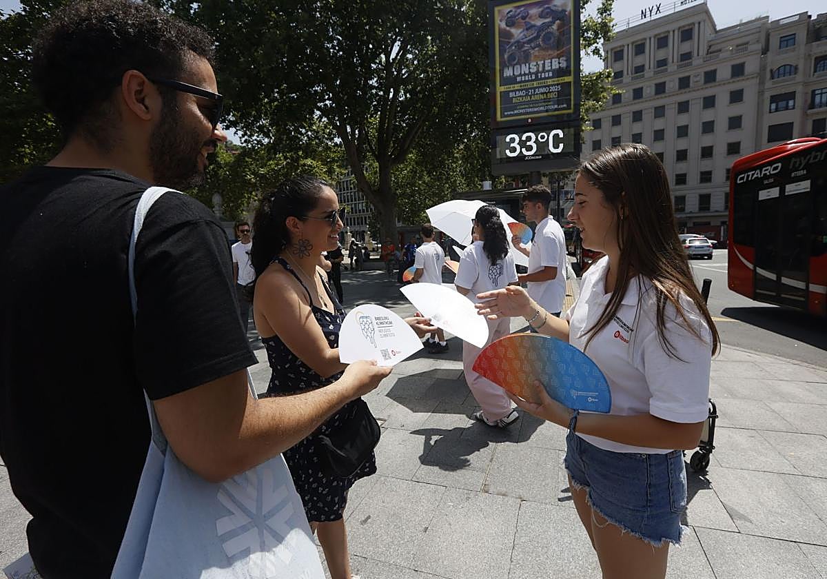 La ola de calor llega a Bizkaia: aviso amarillo por temperaturas extremas para este lunes