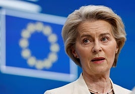 La presidenta de la Comisión Europea, Ursula von der Leyen.