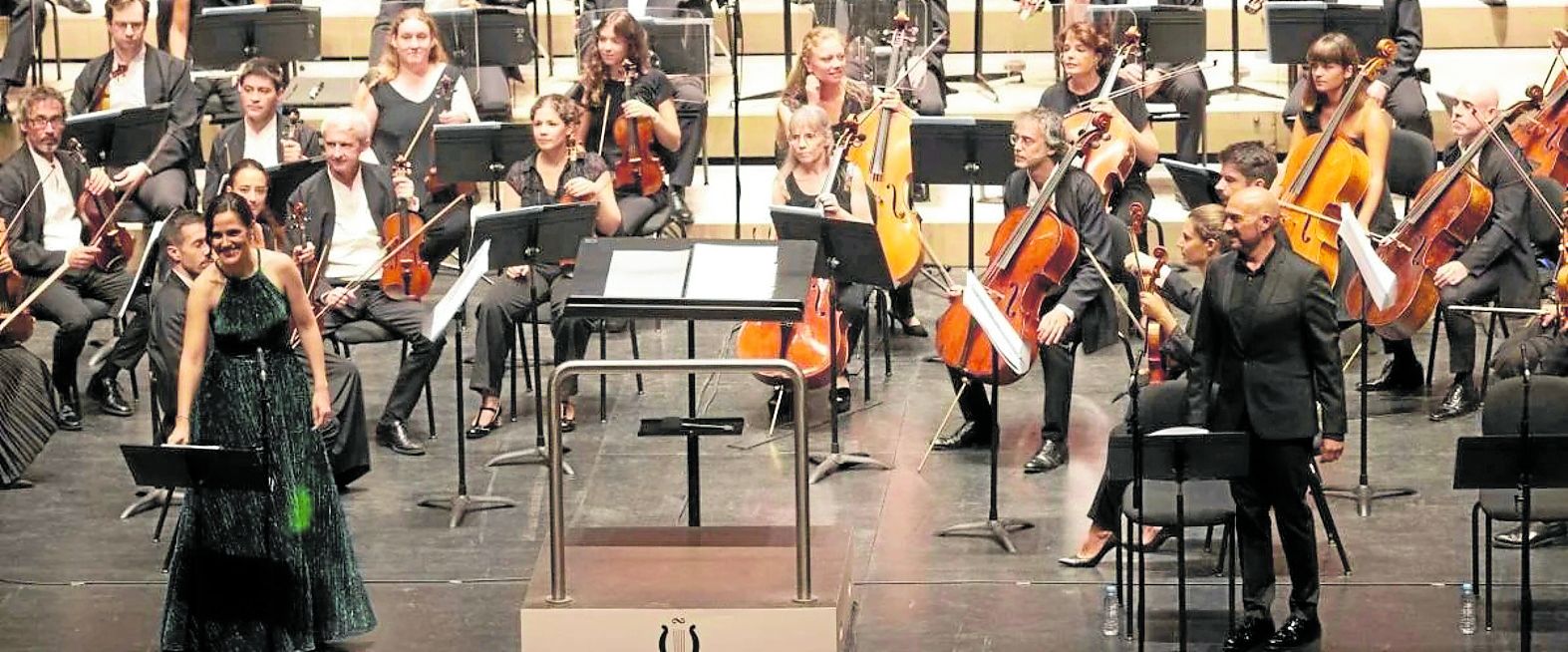 Un momento de la velada de la ópera 'Amaya' de Guridi en el Kursaal.