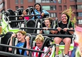 Cita ineludible. Desde el primer día las atracciones funcionaron a tope y en algunas se registraron colas