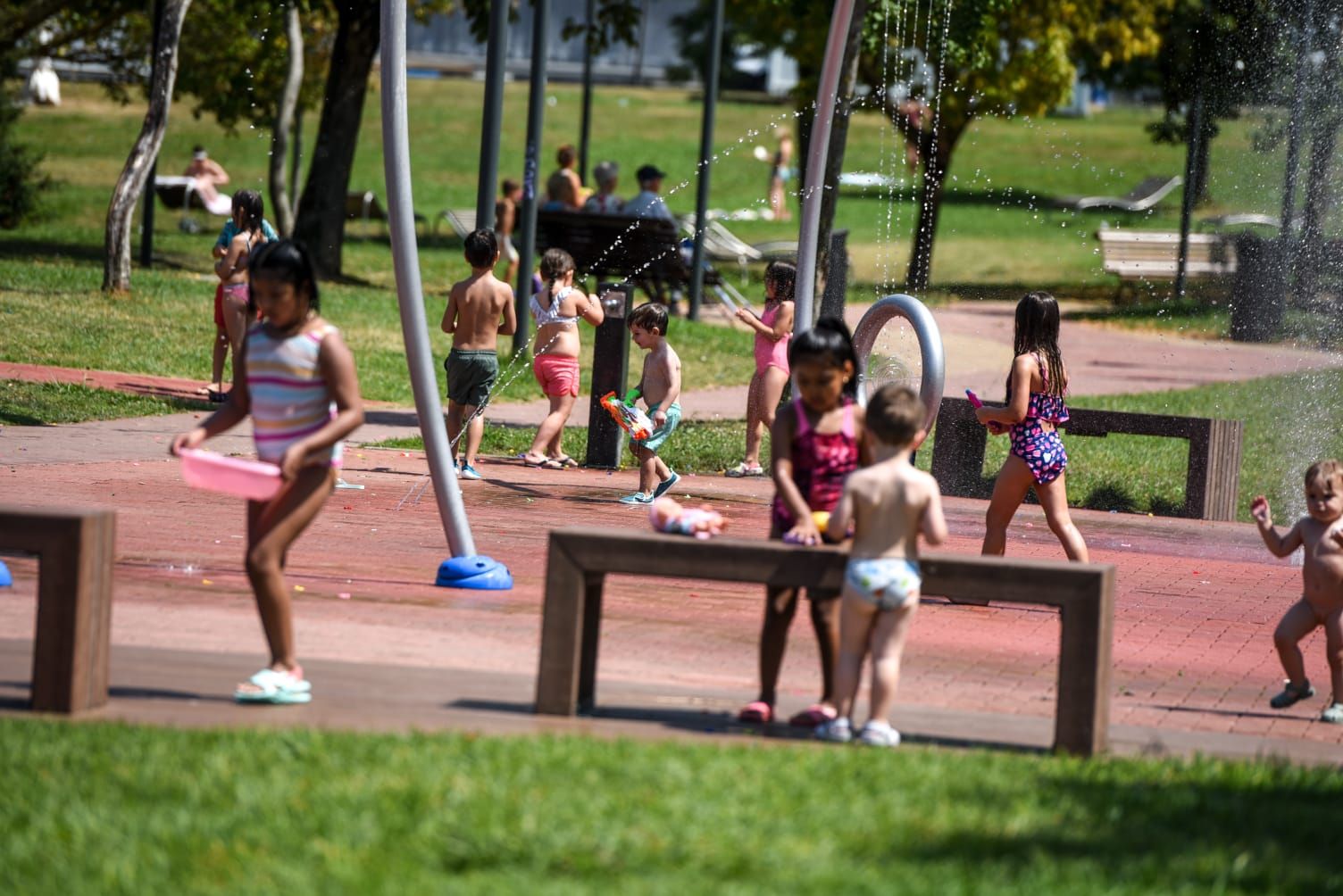 La ola de calor sofoca a Bilbao