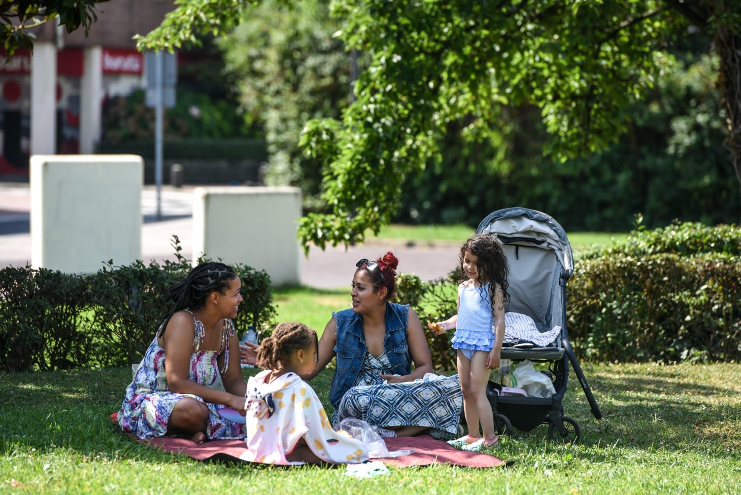 Bilbao con más de 40 grados al sol