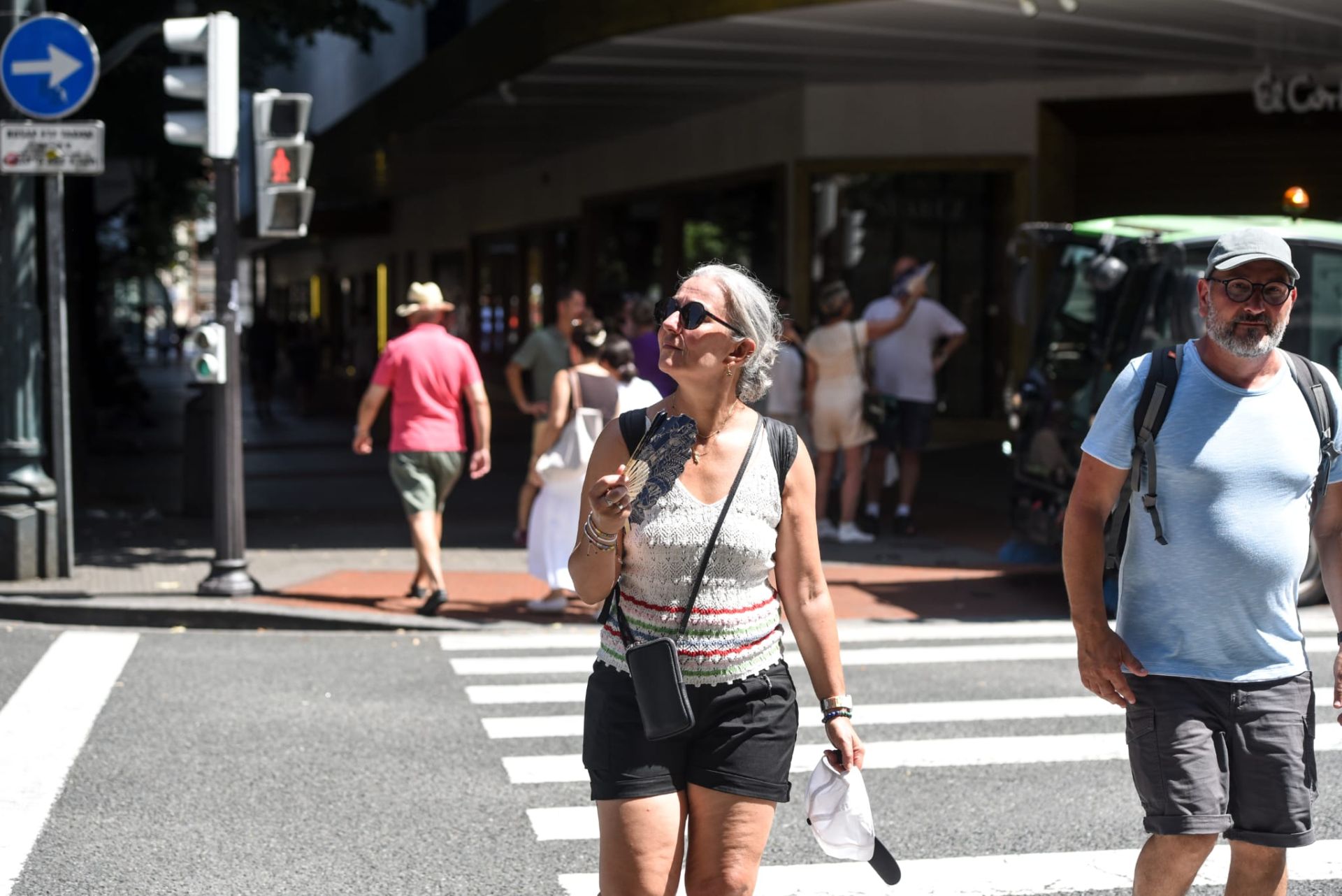 Bilbao con más de 40 grados al sol