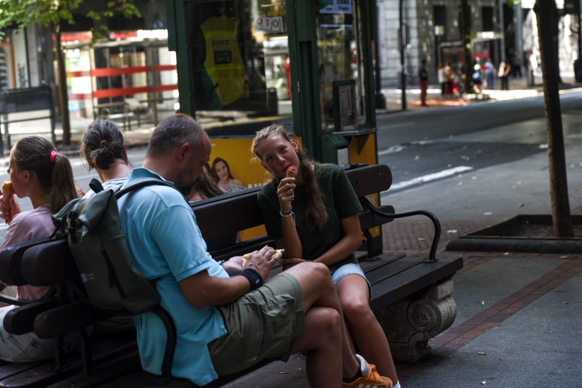 Bilbao con más de 40 grados al sol