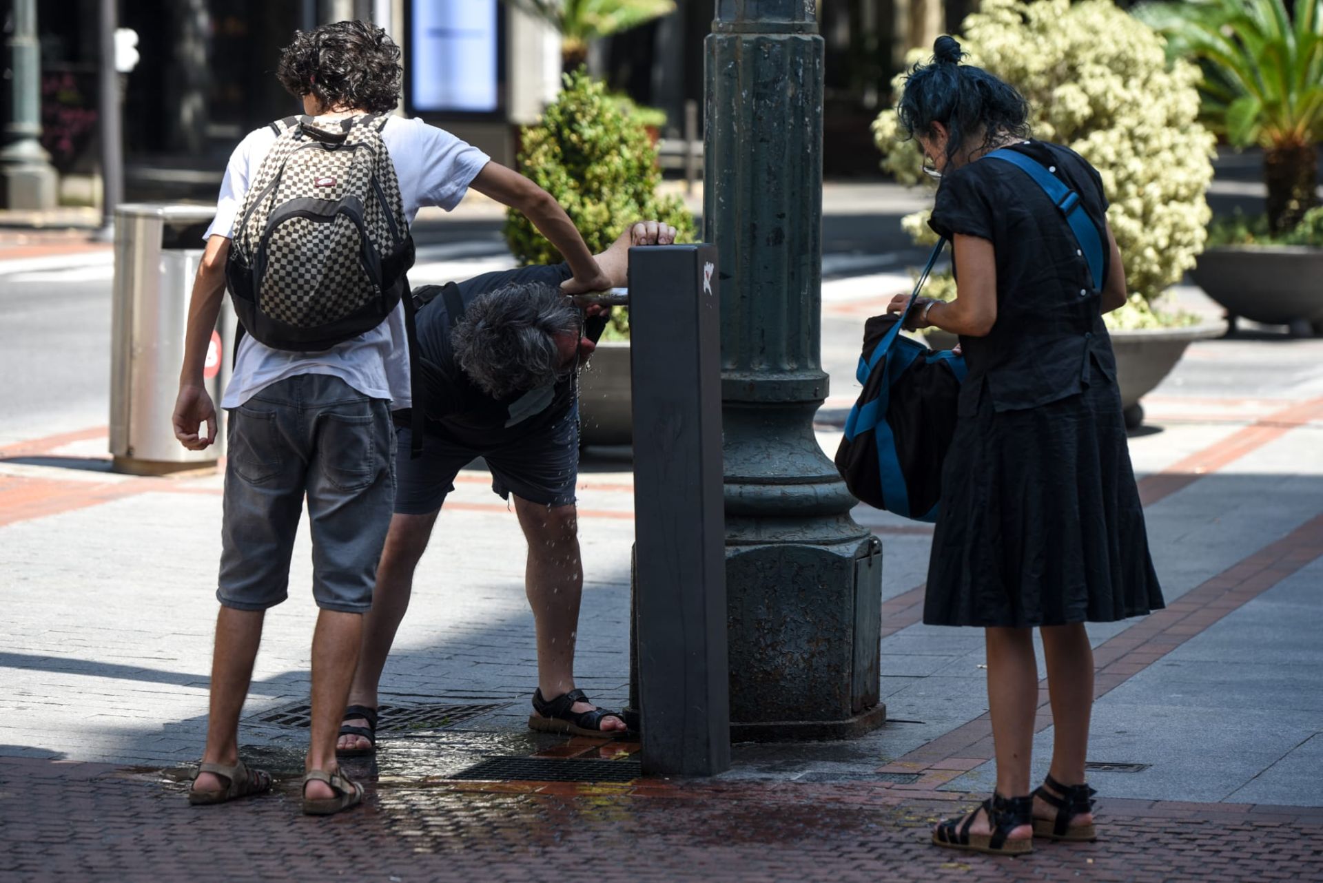 Bilbao con más de 40 grados al sol
