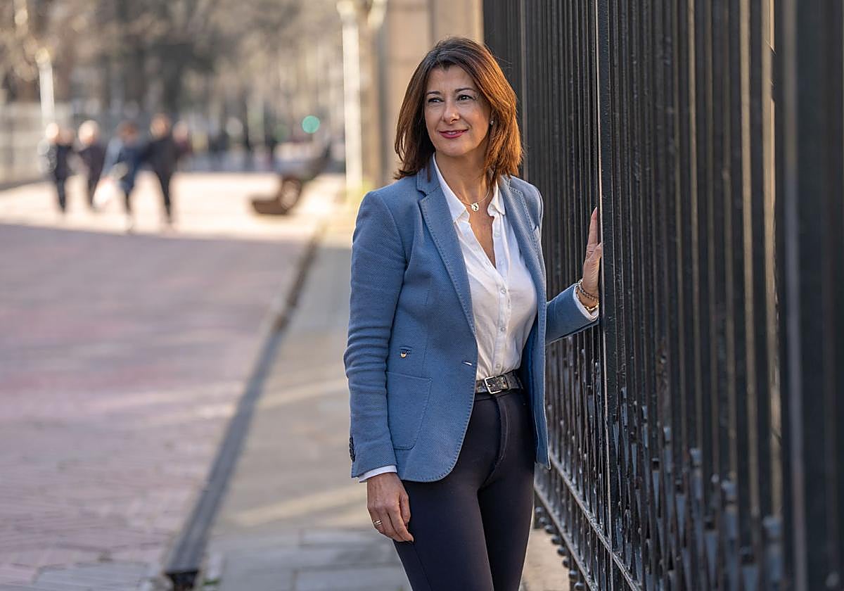 Laura Garrido Knörr, portavoz parlamentaria del PP vasco.