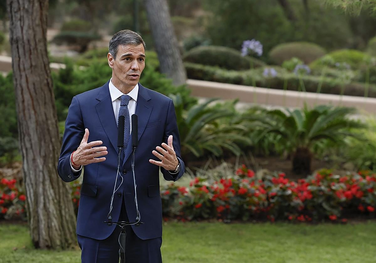 El presidente del Gobierno, Pedro Sánchez.