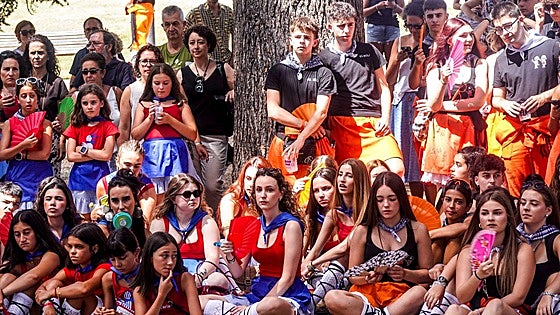 La presentación de las cuadrillas de Amurrio, en imágenes