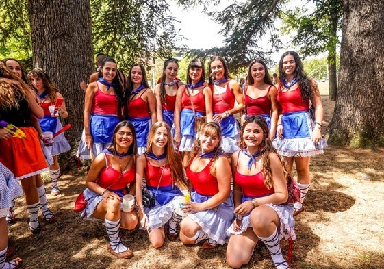 Las cuadrillas de Amurrio se unen por Gaza y en contra de las agresiones machistas