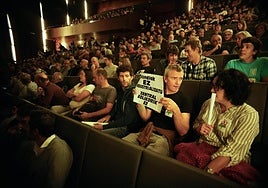 Imagen de la asamblea celebrada en Azpeitia en octubre de 2022.