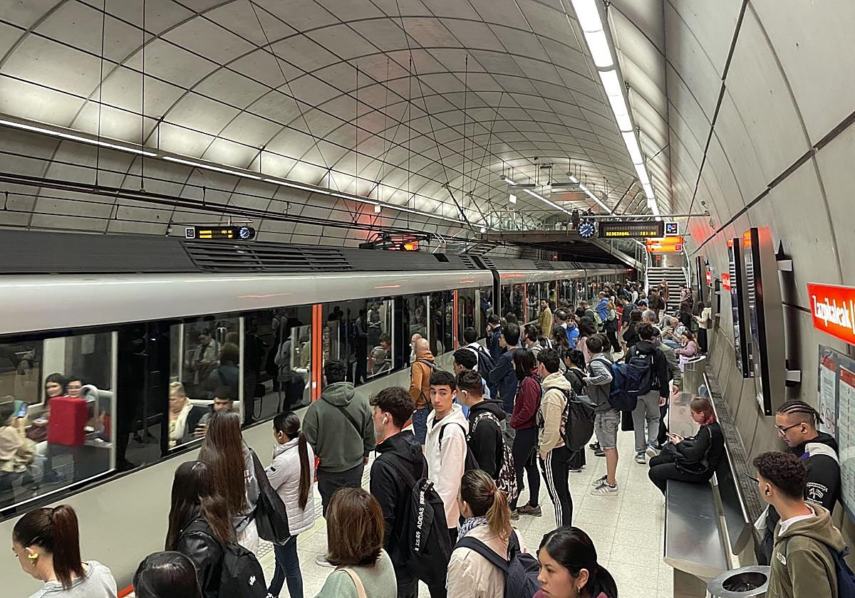 Metro Bilbao ofrecerá servicio ininterrumpido en Aste Nagusia.