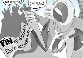 La viñeta de Cerrajería sobre el PIN de Navidad de Vitoria