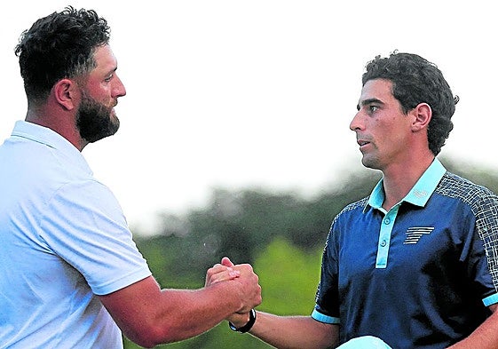 Rahm y Niemann, que se admiran mutuamente, se jugarán el título individual del LIV este fin de semana