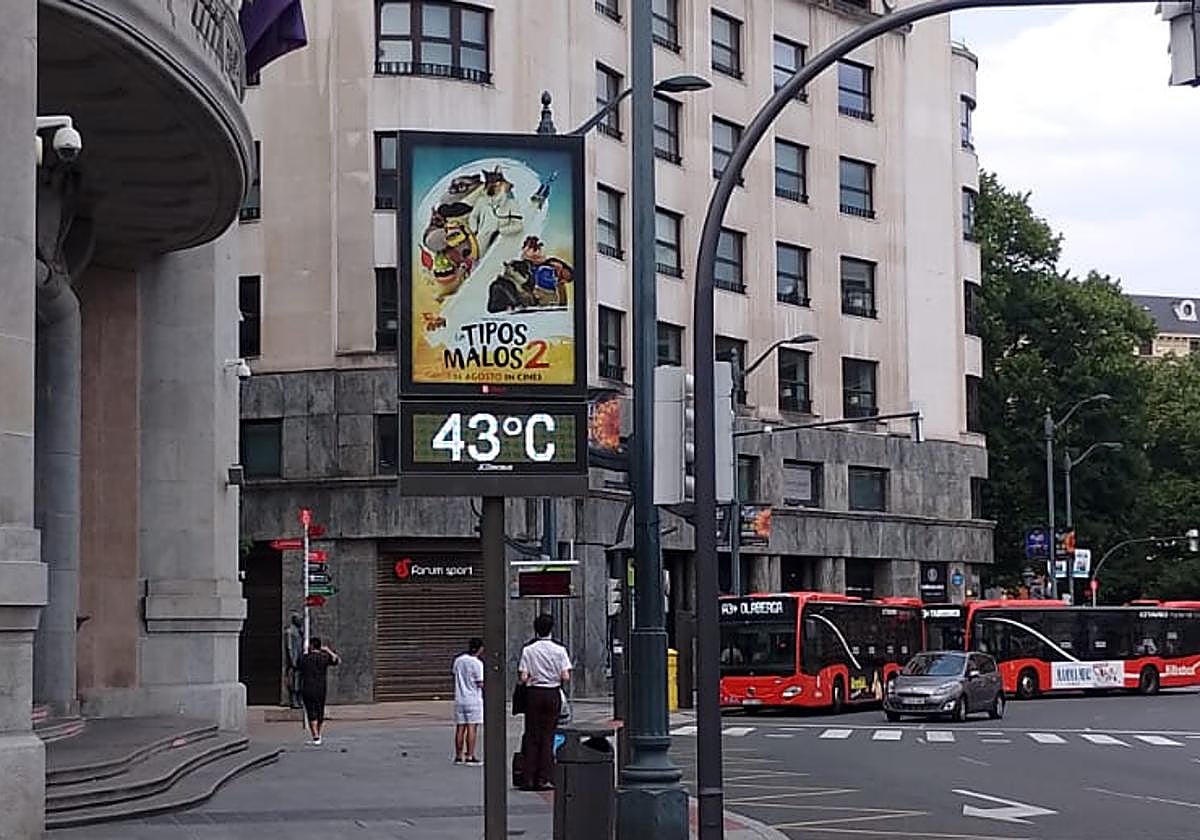Aprieta el calor en Bilbao a un día de comenzar la Aste Nagusia