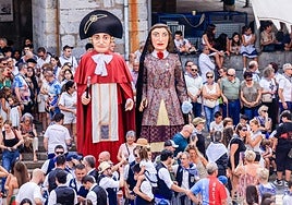 El chupinazo de las fiestas de Llodio, en imágenes