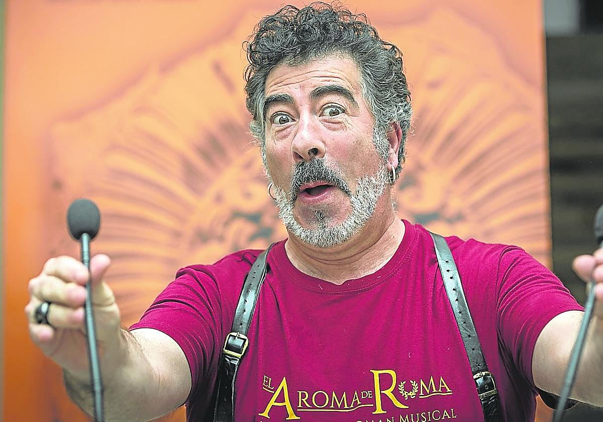 Agustín Jiménez actúa mañana en el Campos Elíseos.