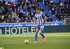 Nahuel Tenaglia, ante el Celta.