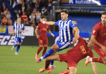 Lucas Boyé, MVP albiazul del Alavés-Valencia. ¿Quién ha sido el mejor para ti? Vota aquí