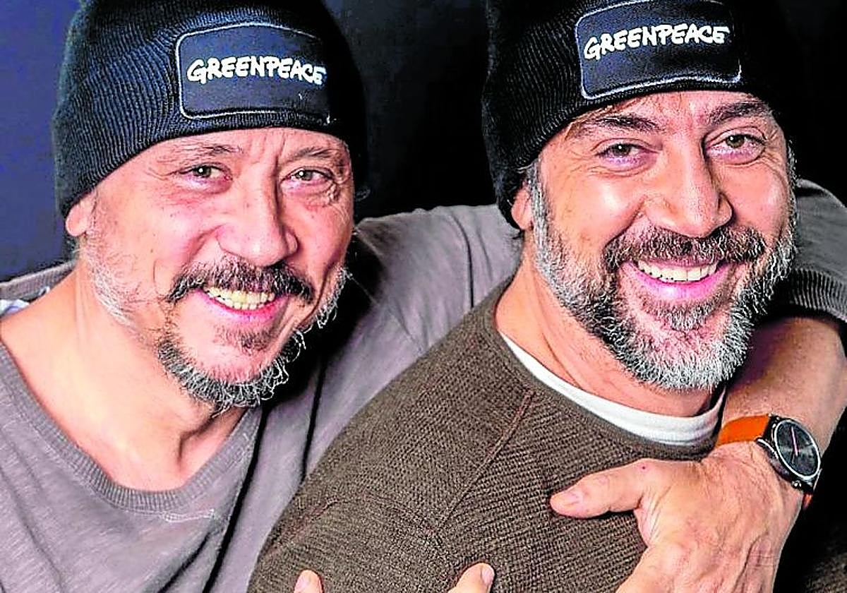 Carlos y Javier Bardem viajaron a la Antártida con Greenpeace.