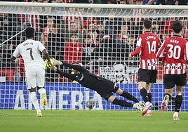 Unai Simón, el mejor del Athletic-Real Madrid. ¿Y para ti, quién ha sido el más destacado? Vota aquí