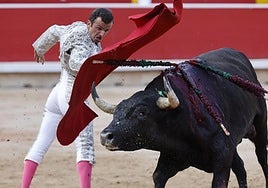 Castaño, en la pasada feria de Pamplona.