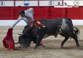 El diestro Damián Castaño en Santander.