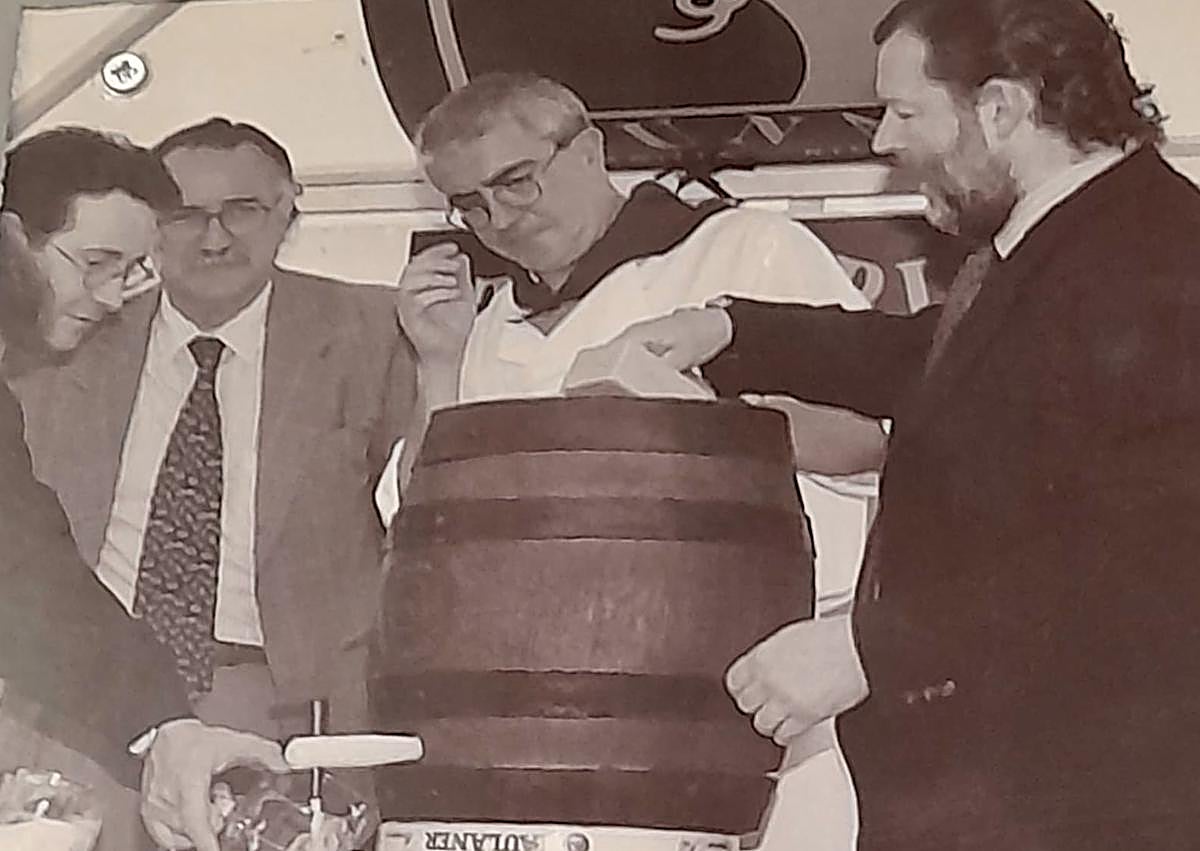 Imagen secundaria 1 - El alemán más bilbaíno de las fiestas