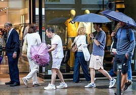 Aemet pronostica lluvias intensas este fin de semana.