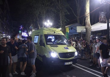 Otro detenido por agredir a varios sanitarios en Aste Nagusia en una noche con 11 arrestados