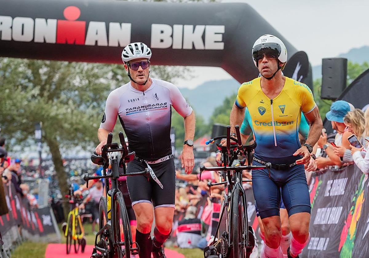 Participantes en la última edición del Ironman Vitoria.