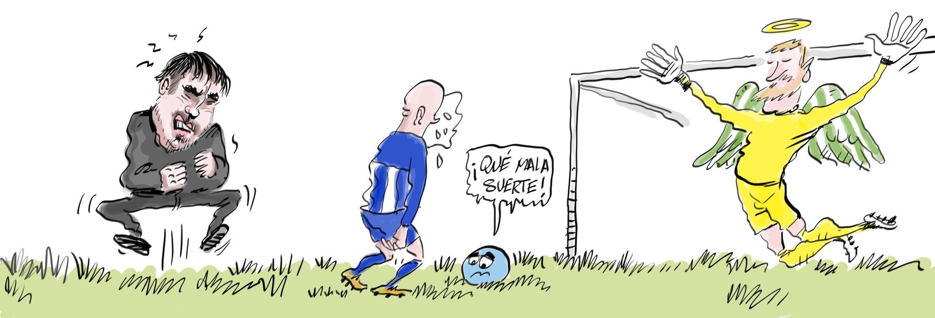 La viñeta de Cerrajería sobre la derrota del Alavés