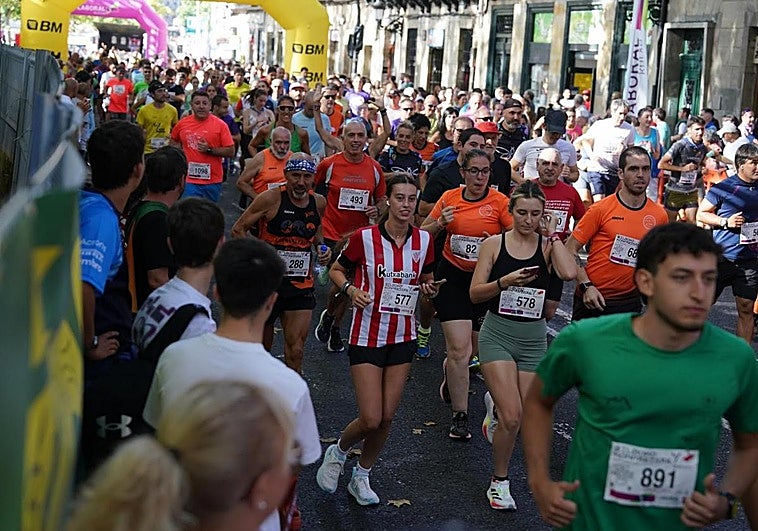 ¿Has corrido la Hiri Krosa de Aste Nagusia? Búscate en la meta