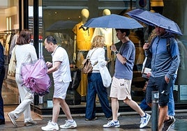 Álava recibe el fin de semana con un repunte del calor y lluvias el domingo