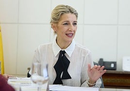 La vicepresidenta segunda, Yolanda Díaz.