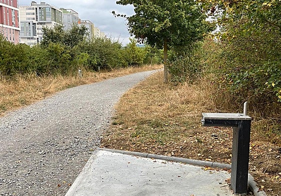 Las fuentes se han repartido por distintas zonas de Vitoria.