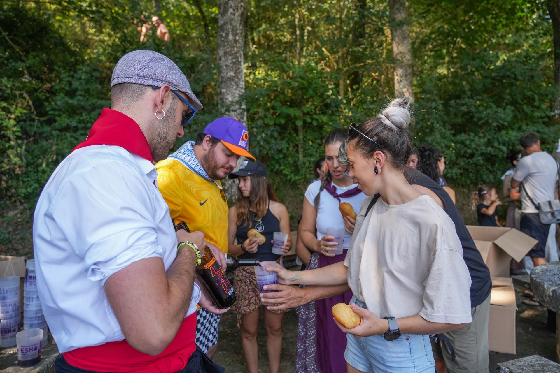 Romería a San Bartolomé en Lagrán