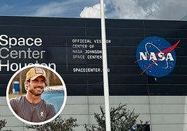 Aitor Ocio alucina en su visita a la Nasa