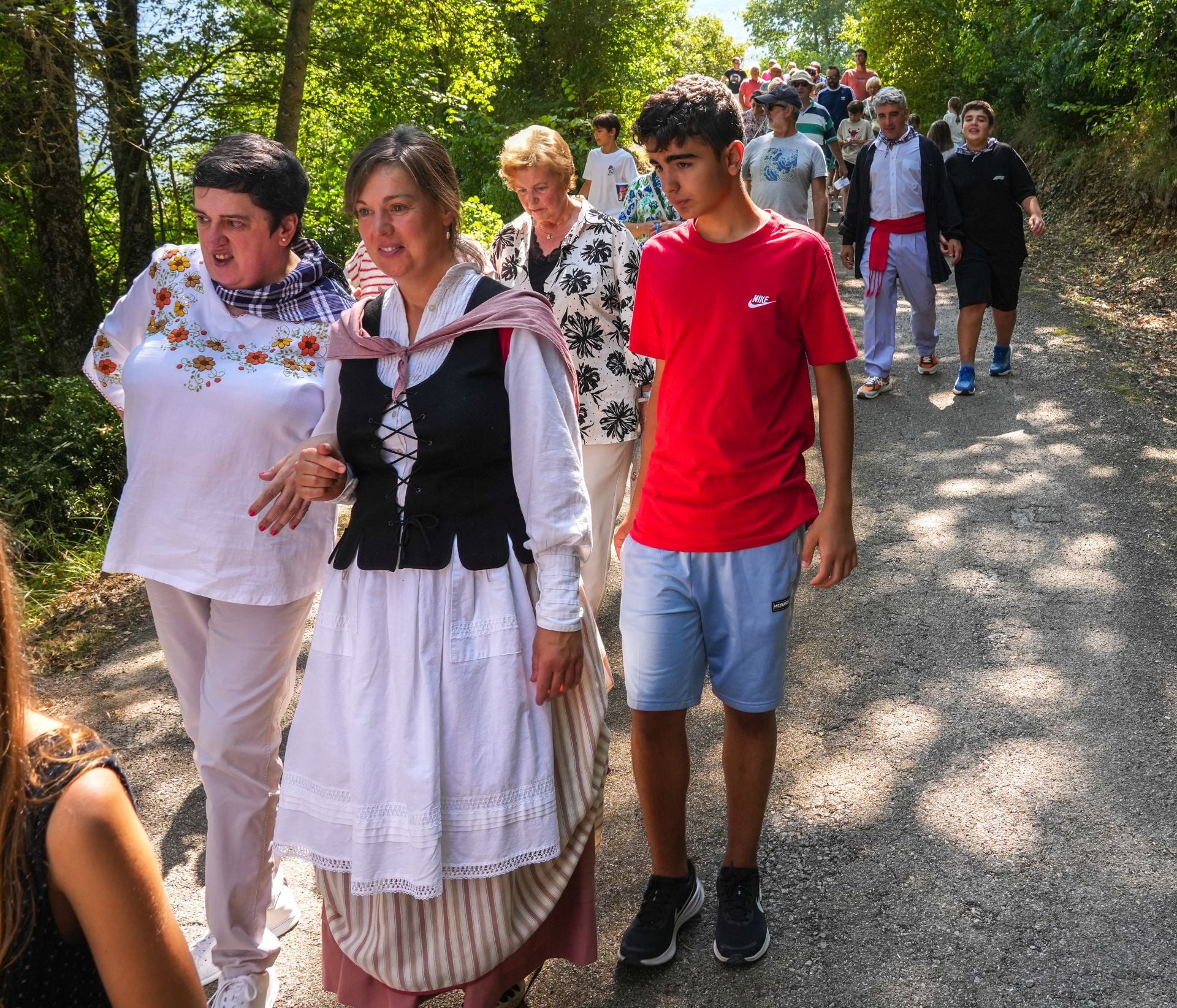 Romería a San Bartolomé en Lagrán