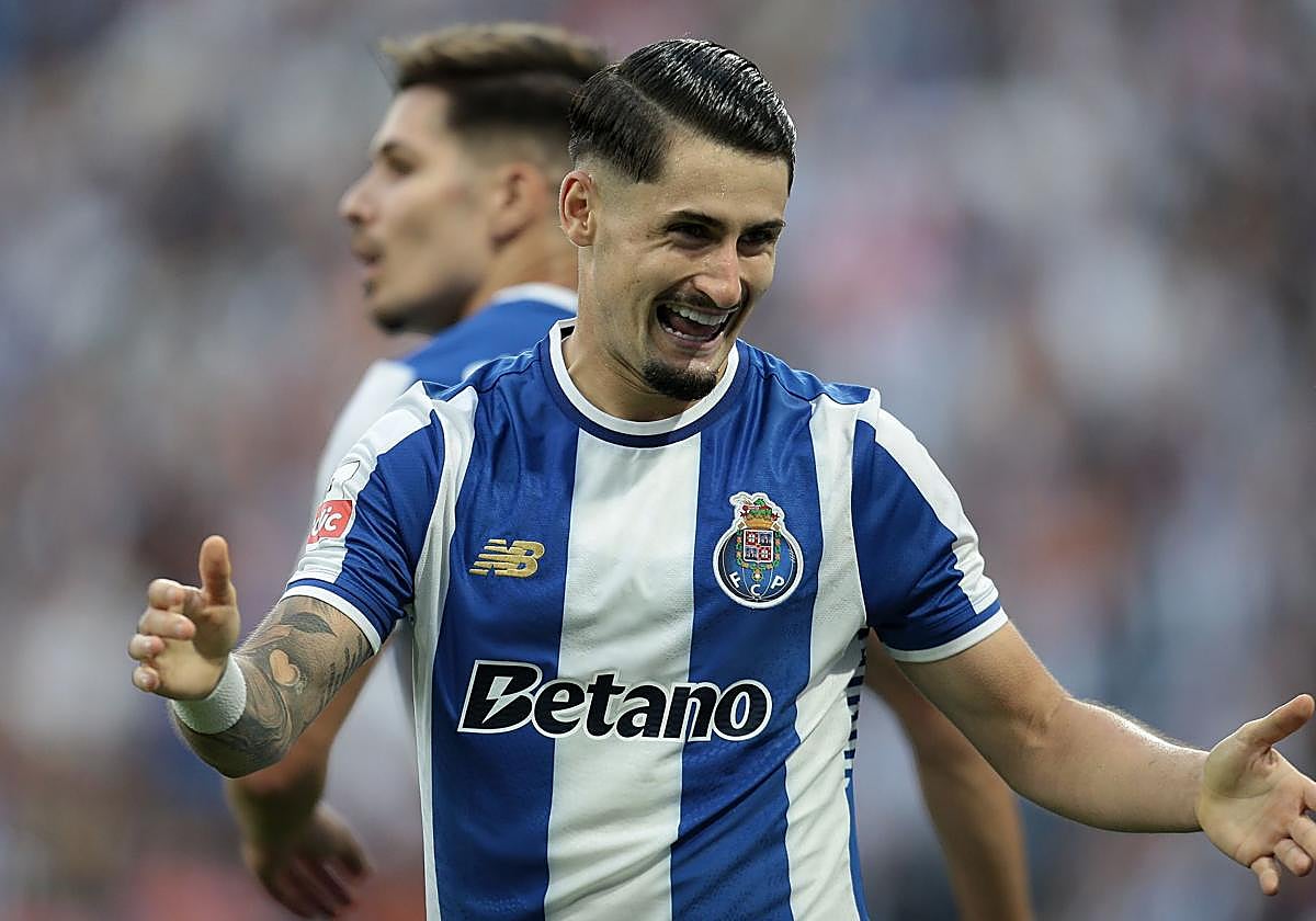 El vizcaíno Borja Sainz marca un doblete y ya acapara las portadas de la prensa portuguesa