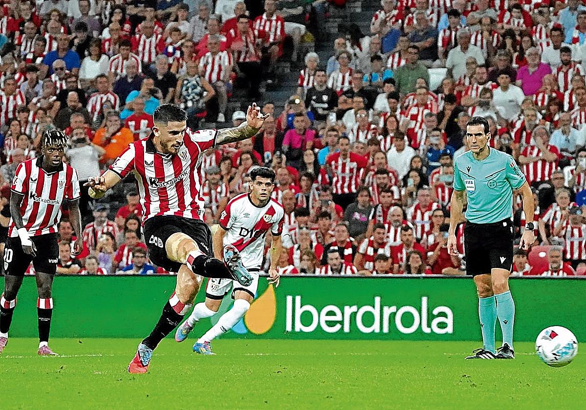 Sancet vuelve a ejercer de líder para rescatar al Athletic